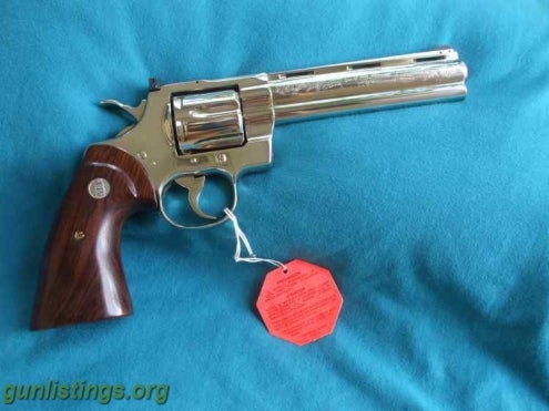 Colt Python 357 mag revolver Custom Shop Engraved in sarasota-bradenton ...