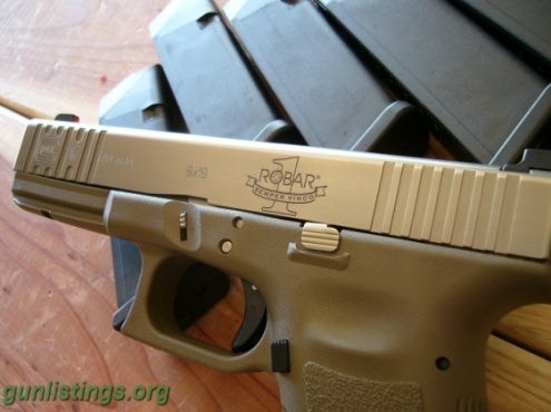 Pistols CUSTOM O.D GREEN GLOCK 17 9MM