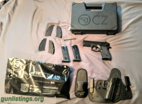 Pistols CZ P-01 9mm With Extras For Sale Or Trade