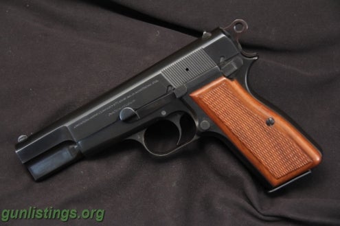 Pistols FN Belgian Browning Hi Power -- High Power, 9mm Semi Au