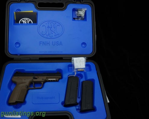 Pistols FN Herstal Five-Seven 5.7x28 FDE Pistol Herstal FN-57