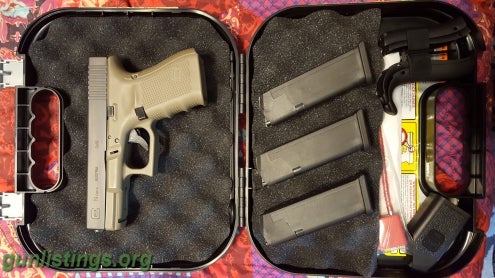 Pistols Glock 19 4th Gen Custom Cerakote