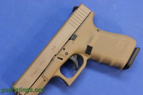 Pistols GLOCK 19 GEN 4 MAGPUL FDE CERAKOTE 9mm