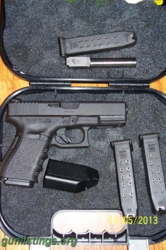 Pistols Glock 23 Gen 3 W/ Tru-Glo Night Sights & Extras