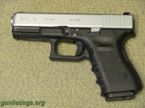 Pistols Glock 38 Gen 3 45 GAP