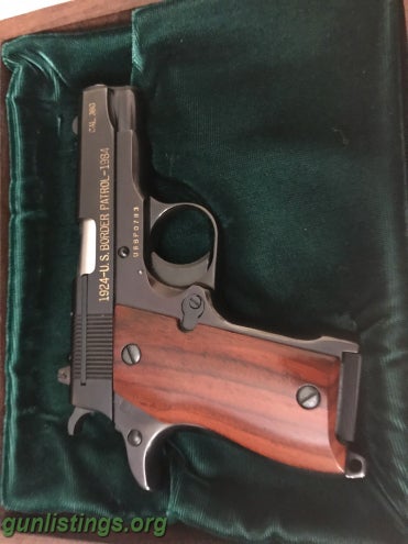 Pistols Iver Johnson Border Patrol Commemorative