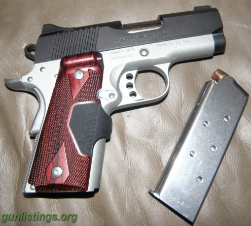 Pistols Kimber 45 Ultra Crimson Carry Ll