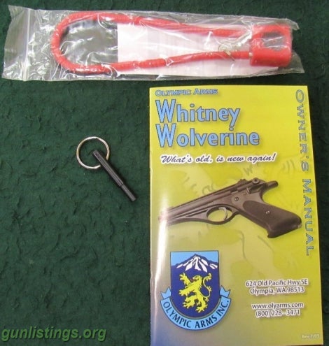 Pistols Olympic Arms Whitney Wolverine 22 .22 Long RIfle Ultra