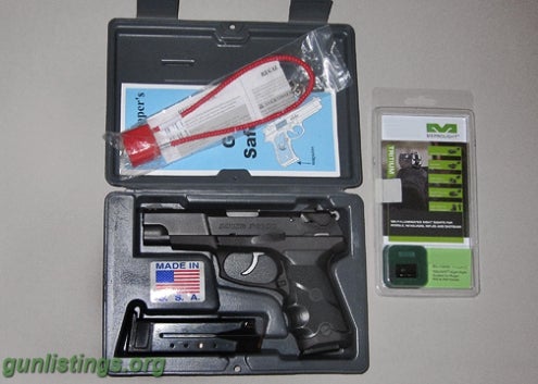 Pistols Ruger P89 Semi-auto 9mm Pistol W/Night Sights