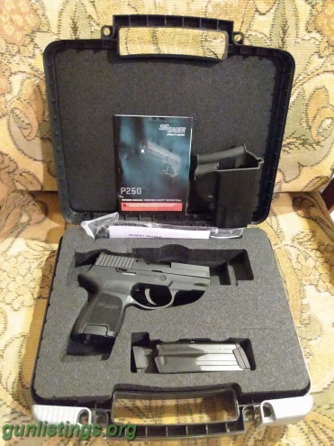 Pistols SIG SAUER P250SC 45acp NIB