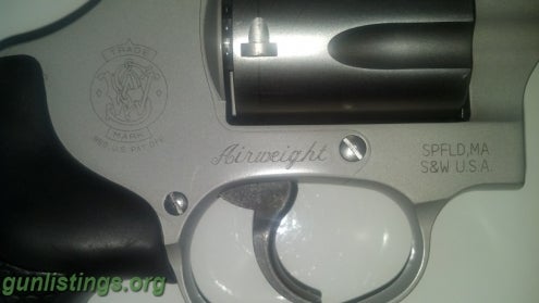 Pistols Smith & Wesson Stainless .38 Special Airweight