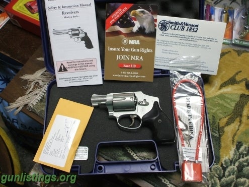 Pistols S&W 38 Airweight +P-Sale Or Trade