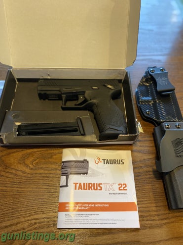 Pistols Taurus TX-22 LR Handgun