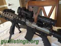 Rifles AR-15 .223 Rifle Tactical Setup