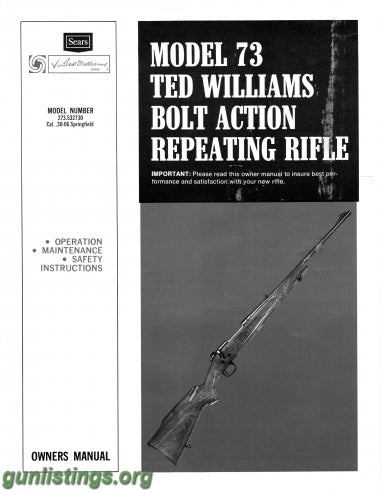 Rifles Bolt Action Repeating 30-06 Rifle