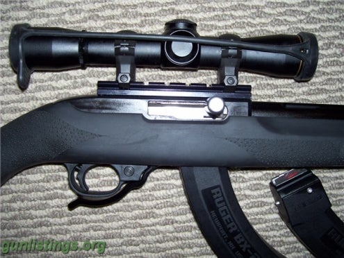 Rifles Custom Ruger 10-22,Threaded, Leupold, BX-25