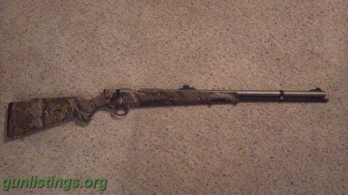 Rifles CVA Hunterbolt 50 Cal Camo/Nickel