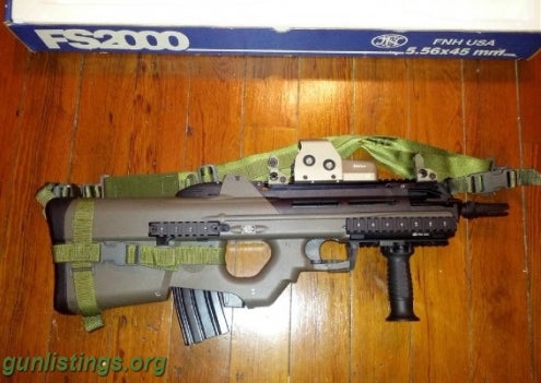 Rifles FS2000 OD Green Bullpup Eotech