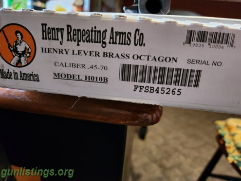 Rifles HENERY GOLDEN BOY  45/70