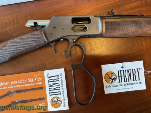 Rifles HENRY LARGE LOOP SIDE GATE .45 COLT â€¦NIB