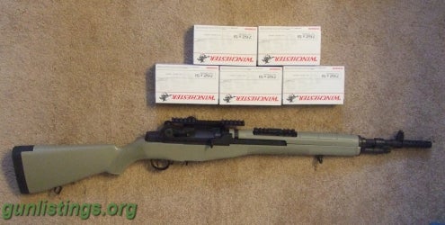 Rifles M1A Scout Squad 308 Winchester