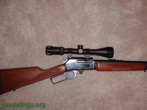 Rifles Marlin 444P 444cal Lever Action With Scope