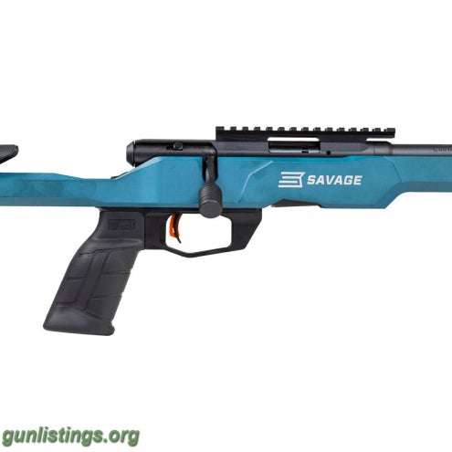 Rifles New Price!. Savage B22 Precision Blue Titanium