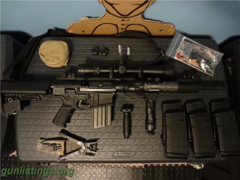 Repr 308 Lwrc Piston Driven Ar10 With Entire Kit In Colorado Springs 