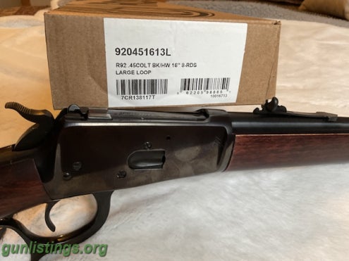 Rifles Rossi R92 45LC  NIB