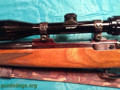 Rifles Ruger M77 Mark II 7 Mm REM Mag.  With Scope