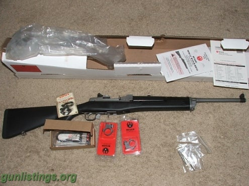 Rifles Ruger Mini 14 Stainless Ranch Rifle