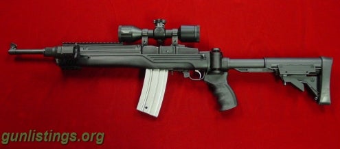 Rifles Ruger Mini 14 Tactical Rifle With Folding Stock