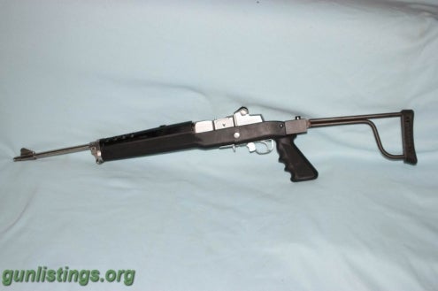 Rifles Ruger Mini 14 W/Folding Synthetic Stock