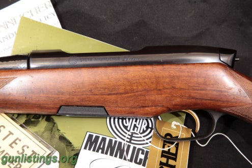 Rifles Steyr Mannlicher Model M Luxus