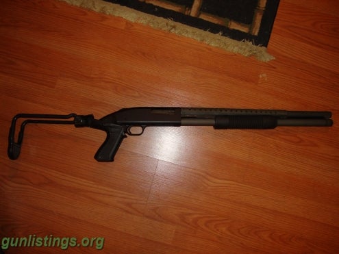 Shotguns Mossberg 500 8-Shot W/Knoxx Folding Stock