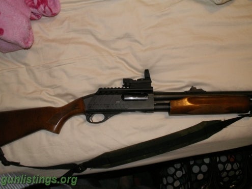 Shotguns Remington 870 Express With Mount And Holographic Sight