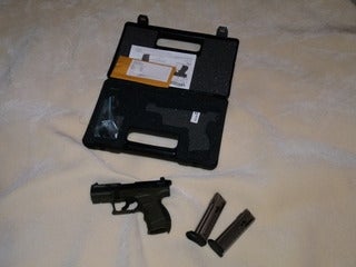 Pistols Walther P22, 22lr, OD Frame