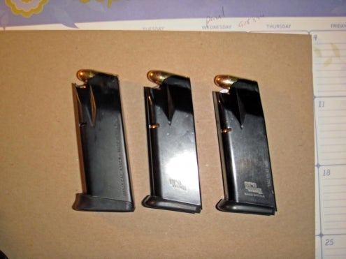 Pistols Taurus  Pt145 Magazines