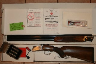 Shotguns RUGER RED LABEL-ENGRAVED