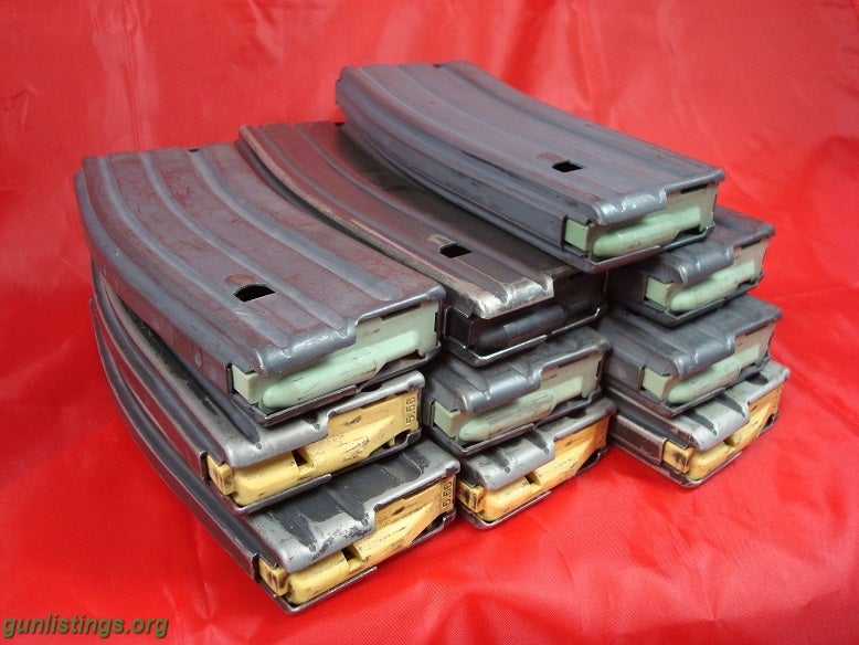 Accessories 10 AR15 30 Rd Magazines AR-15 223 / 556