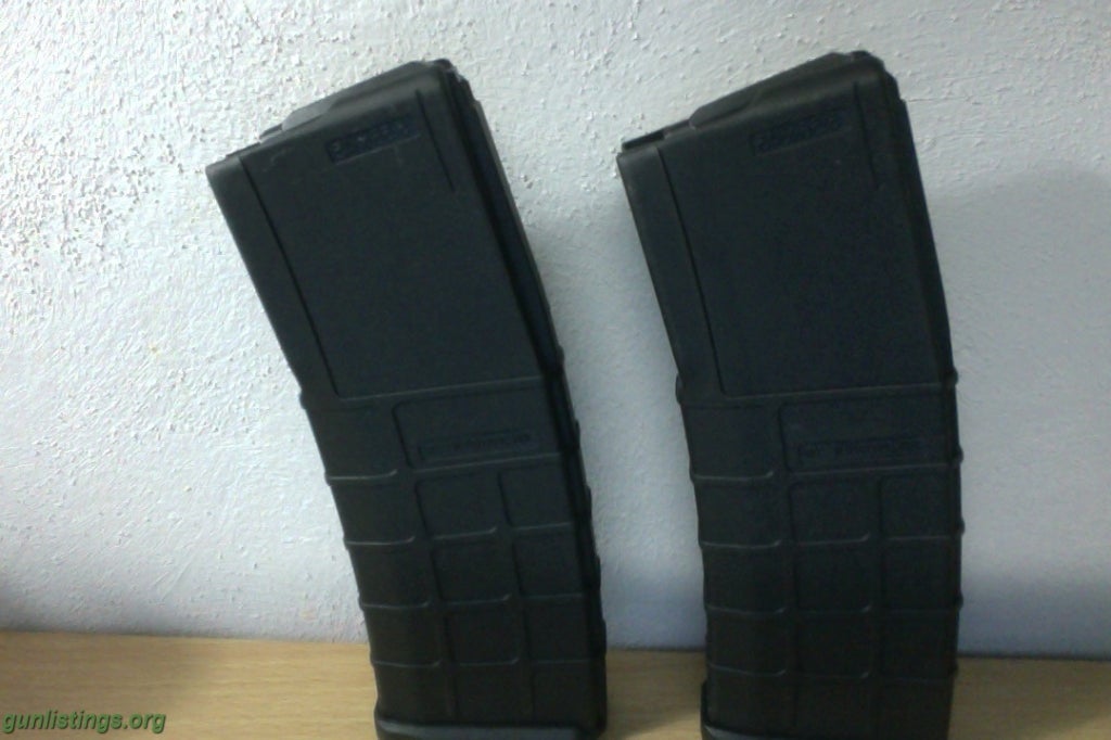 Accessories 2 Pro Mags (30 Round Magazines, 5.56/.223)