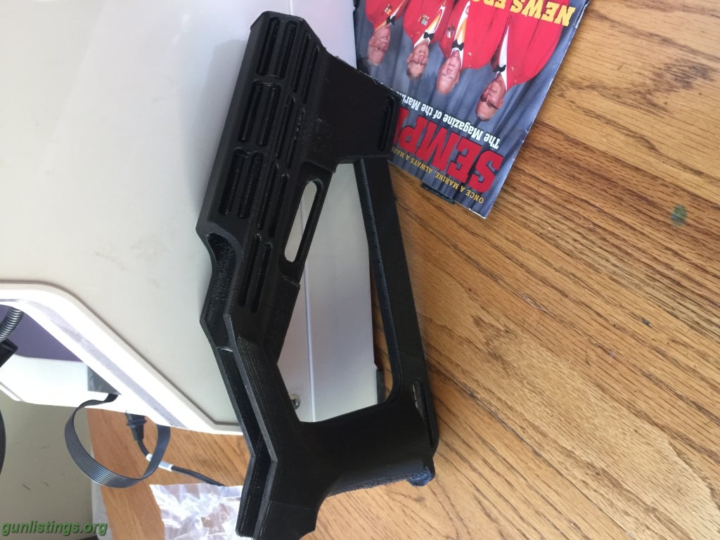 Accessories 3-D Printed Bump Fire Stock