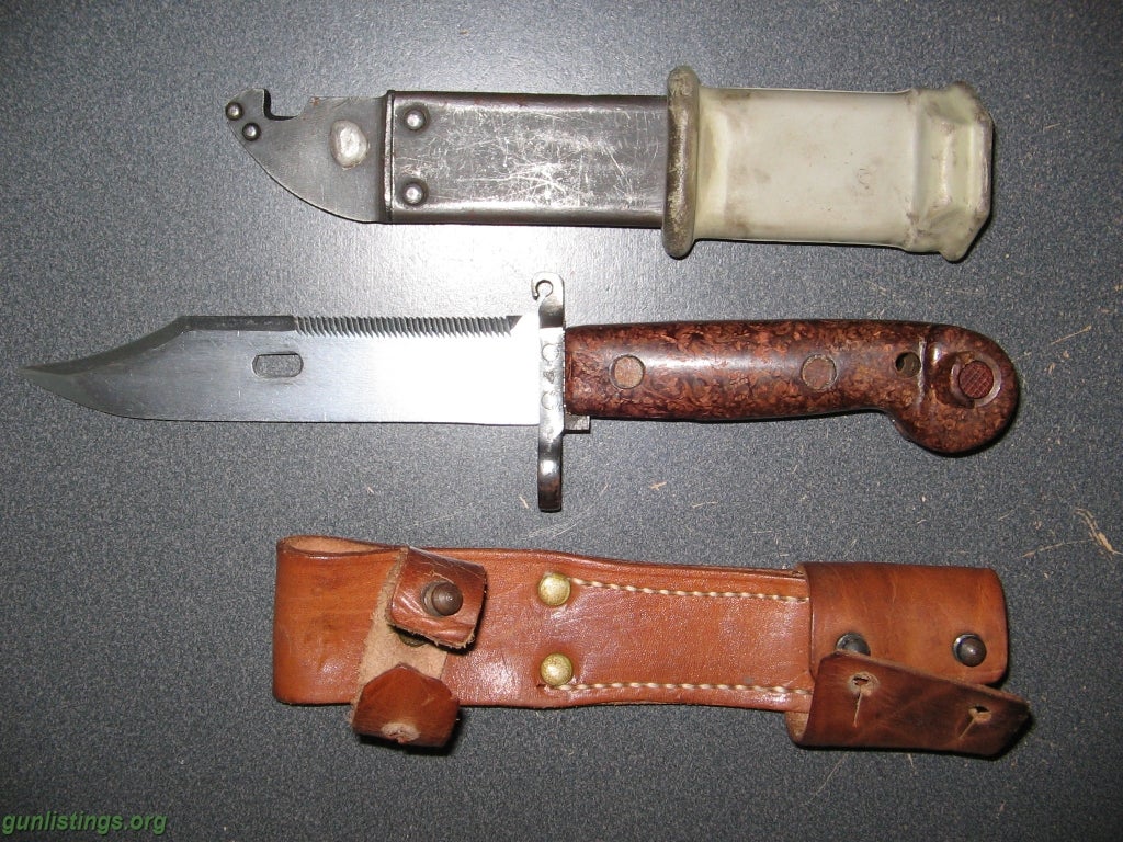 Accessories AK Bayonet & Leather Scabbard