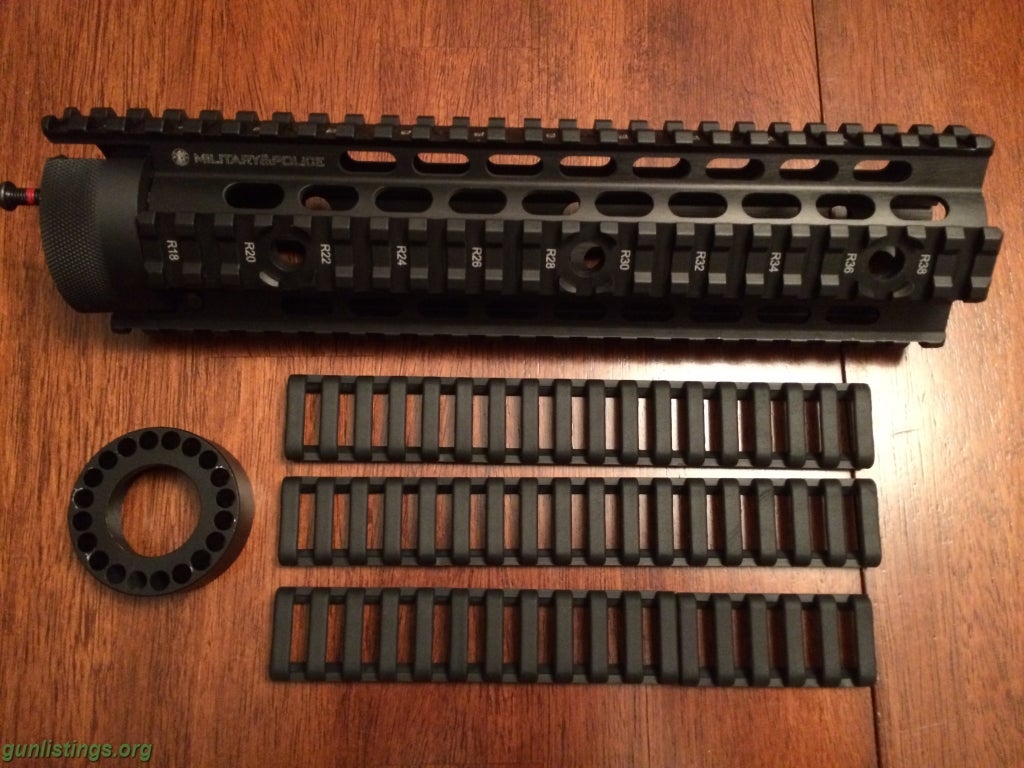 Accessories AR-15 10 Inch Troy Free-float Quad Rail