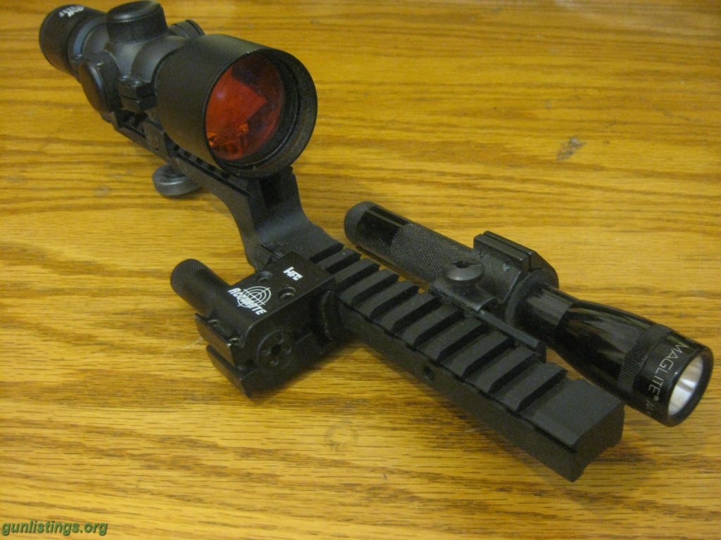 Accessories Ar15 Sight Rail 3x9 Scope Laser Flash Light