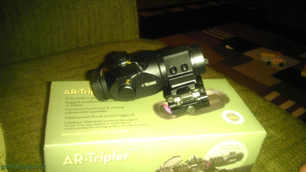 Accessories Burris AR-Tripler With Flip Mount