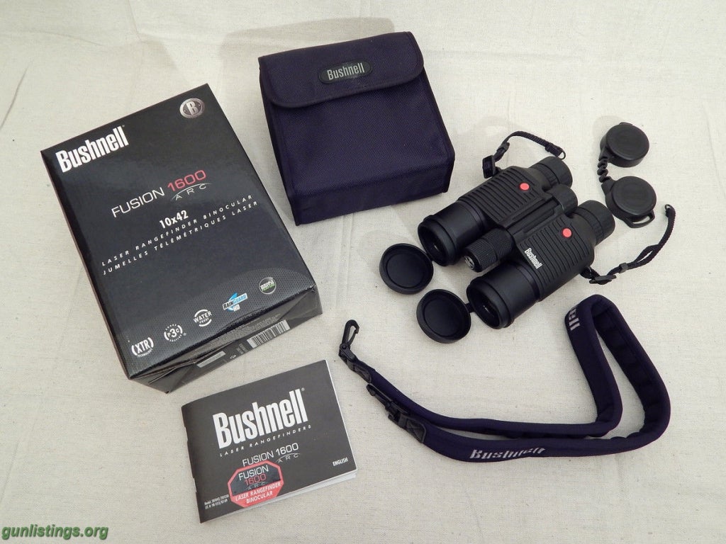 Accessories Bushnell Rangefinder Binoculars 10x42 Fusion 1600 ARC