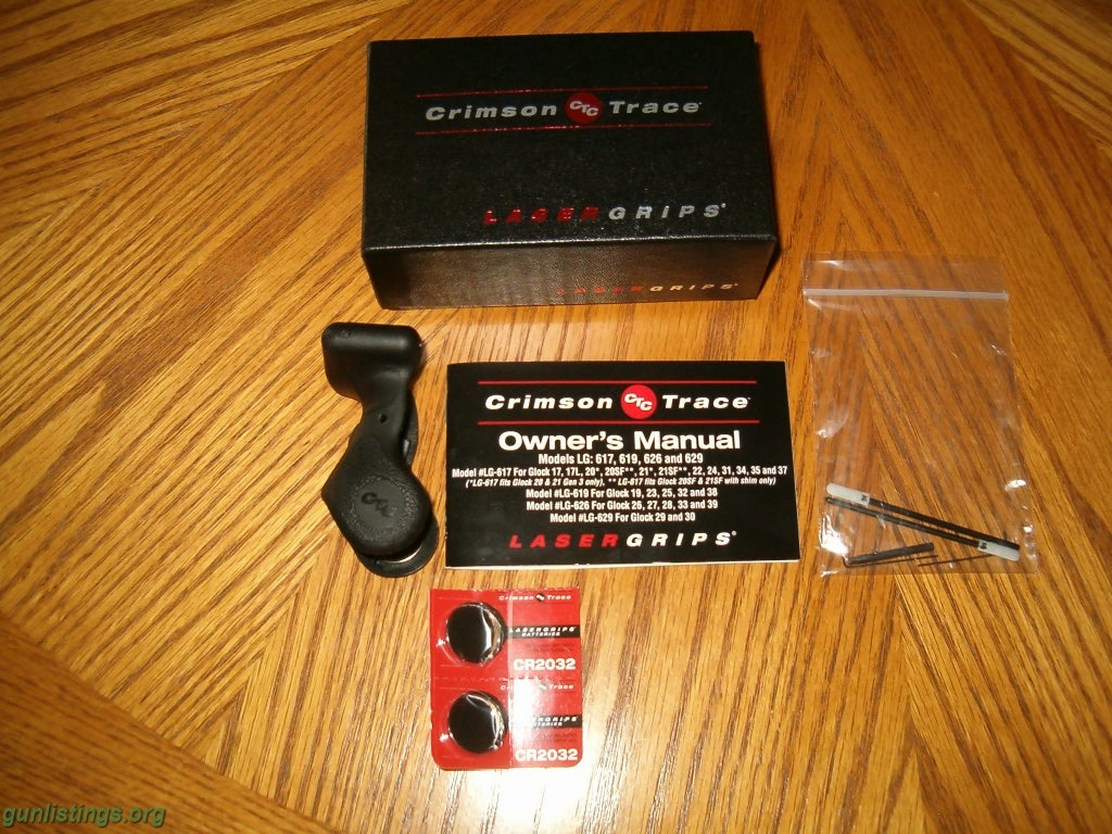 Gunlistings.org - Accessories Crimson Trace Lg-629 Laser Grips