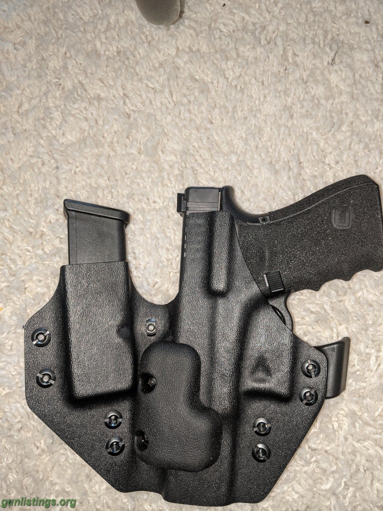 Accessories Glock 19 Tuctite Sidecar Kydex Holster