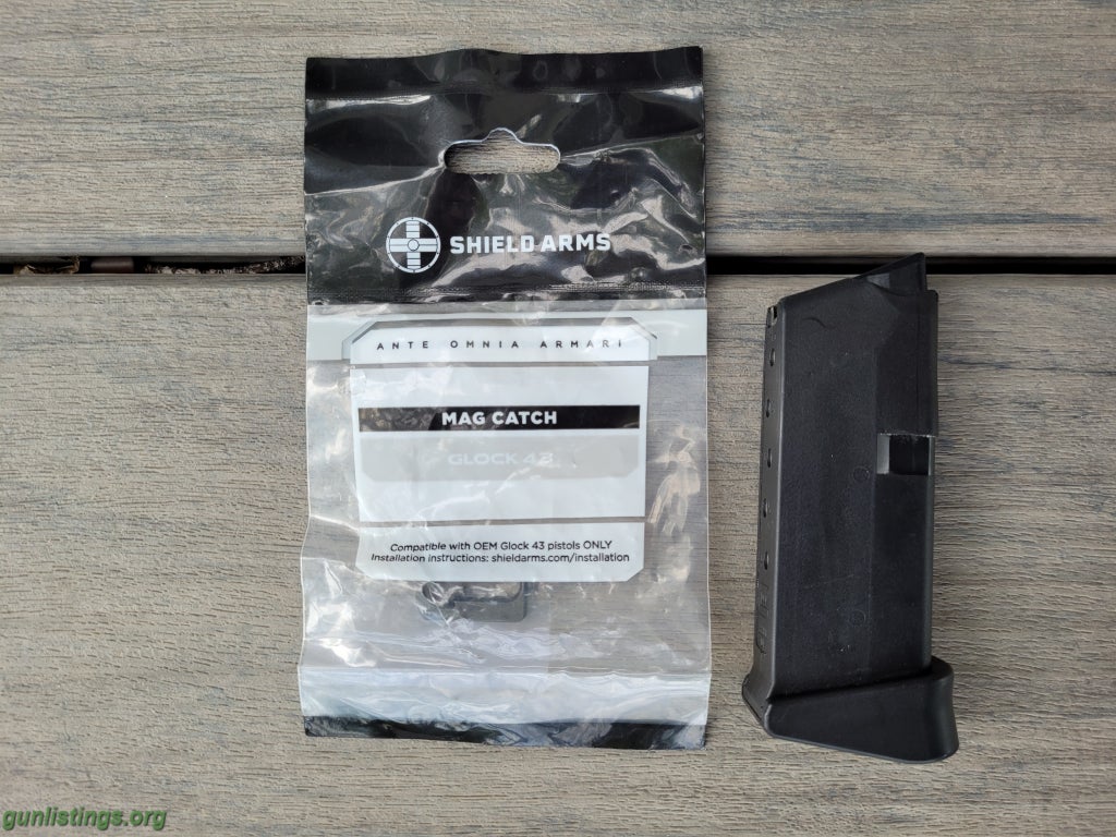 Accessories Glock 43 Mag / Shield Arms Mag Catch